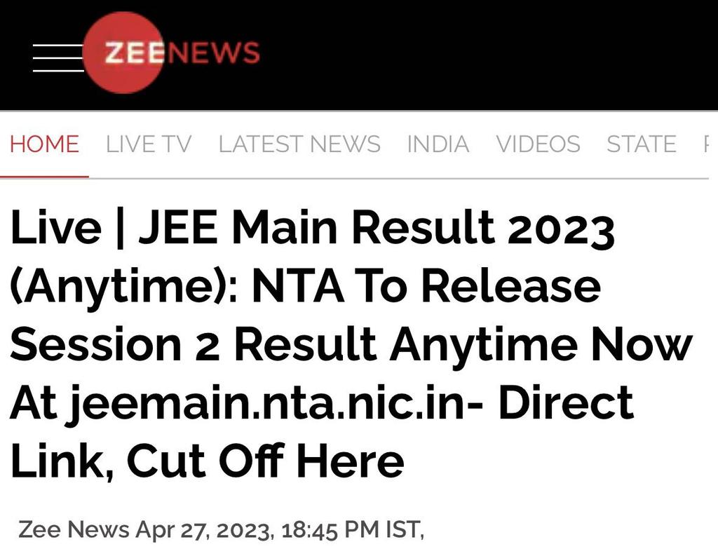 laugh_therapy0's tweet photo. Ye dekh kar lag rha hai ki sayad Aaj result aa jaye 

#JEEMains #JEEMAINRESULT 
#JEEMainsResults #JEEMainsResult2023 https://t.co/N1z3PiptBW