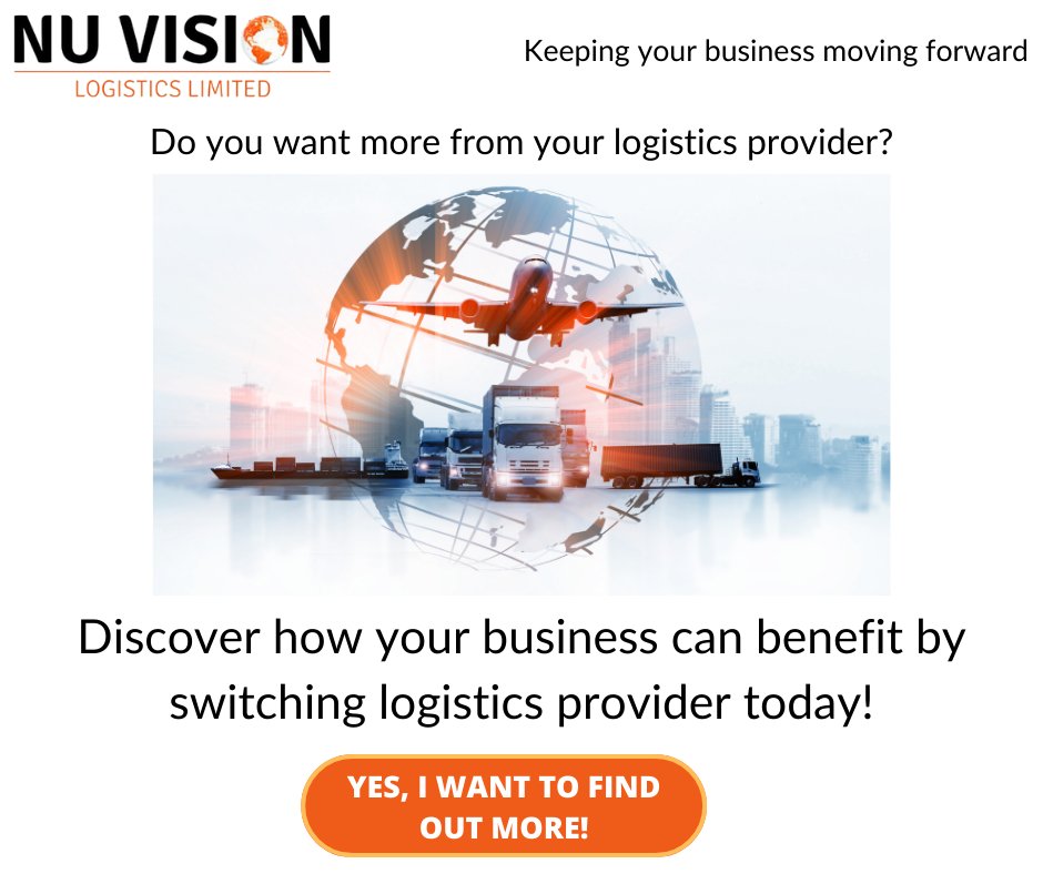 NuVisionLtd's tweet photo. Nu Vision Logistics are delighted to announce that we are now in partnership with the United Pallet Network, allowing us to prove a better and greater range of logistics services.

https://t.co/AVM44HZTaH

#nuvisionlogistics #palletdelivery #warehousesolutions #logisticscompany https://t.co/OccmTjtHk9