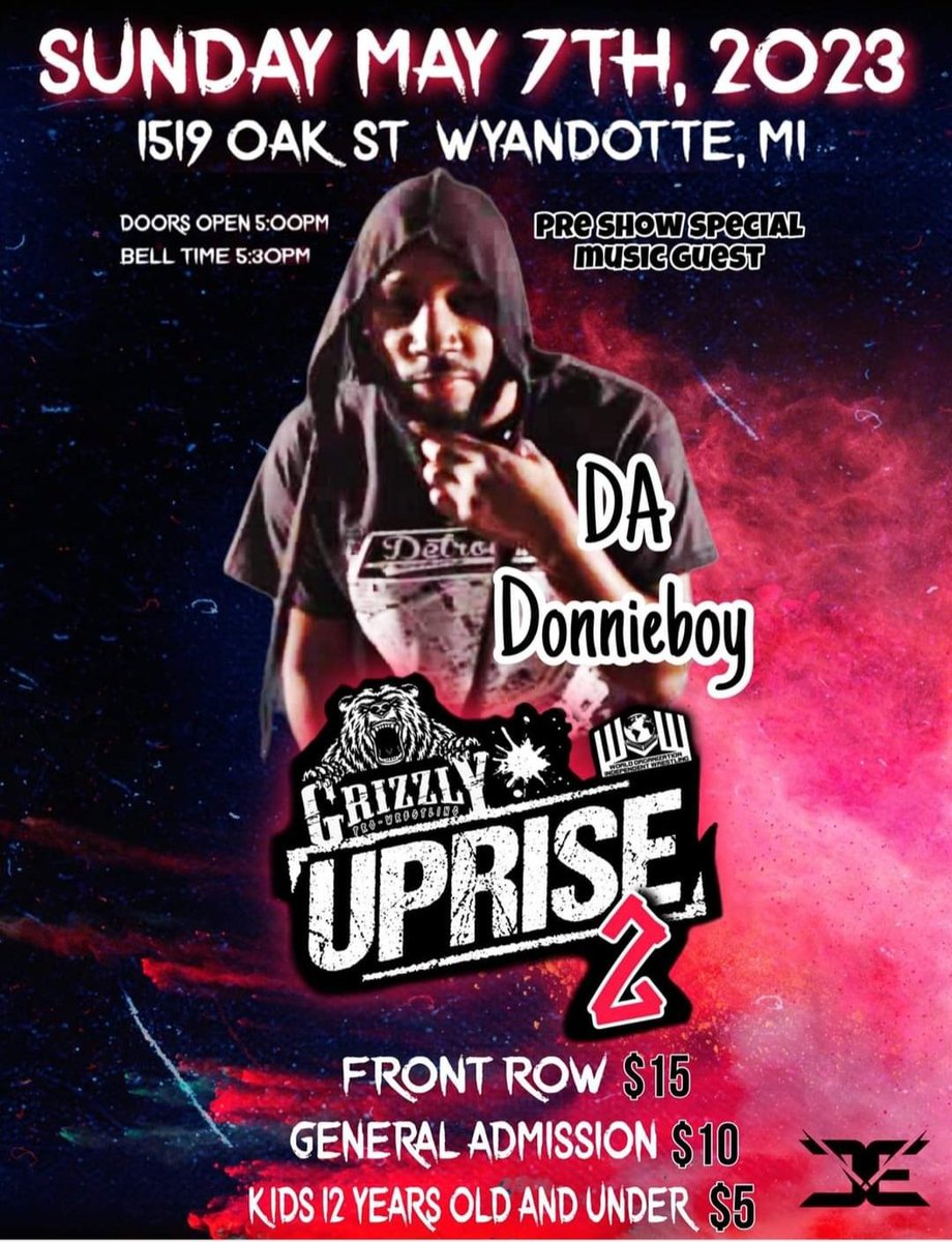 DeeDawgz (@deedawgzxx) on Twitter photo <a href="/DDonnieboy/">DA DONNIEBOY (say the boy)</a> <a href="/Configa/">Dr Configa (PhD)</a> <a href="/fromagnumman/">fromagnumman</a> <a href="/_Mic_Audio/">God</a>
LET'S ALL SHOW OUR GUY SOME LOVE! ππΆπ Be there 5/7! π₯πΆ
<a href="/GRIZZLYS/">Susan Schmutzler</a> #WYANDOTTEMI
#DADONNIEBOY #Live #Inperson
#313 #Michiganfinest π₯πΆπ₯ <a href="/DDonnieboy/">DA DONNIEBOY (say the boy)</a> <a href="/Configa/">Dr Configa (PhD)</a> <a href="/fromagnumman/">fromagnumman</a> <a href="/_Mic_Audio/">God</a>
LET'S ALL SHOW OUR GUY SOME LOVE! ππΆπ Be there 5/7! π₯πΆ
<a href="/GRIZZLYS/">Susan Schmutzler</a> #WYANDOTTEMI
#DADONNIEBOY #Live #Inperson
#313 #Michiganfinest π₯πΆπ₯