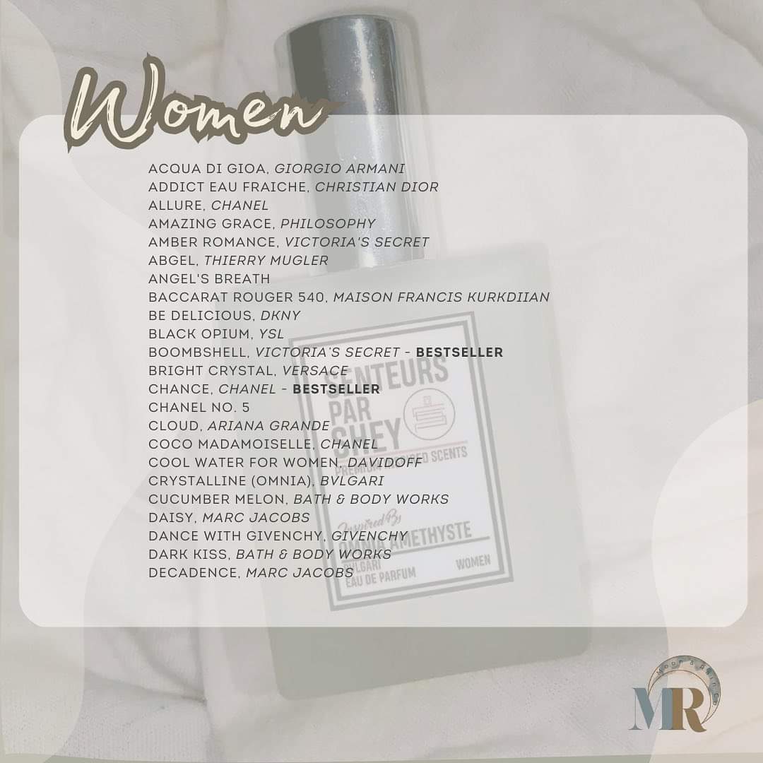 dianaxxvi's tweet photo. Senteurs Par Shey Inspired Premium Parfums are now available for only P300.00 🫶
PM for order 

#SPS #Scentofstyle #moonandrainco #senteursparshey #inspiredparfum https://t.co/5nfbghm6tn