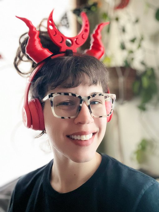 Got some cute little 3d prints for the headphones I was gifted recently! You like? https://t.co/hBkW<a href="/tag/horny"class="tags"><span>#horny</span></a><a href="/tag/pornlife"class="tags"><span>#pornlife</span></a><a href="/tag/masterbation"class="tags"><span>#masterbation</span></a>
