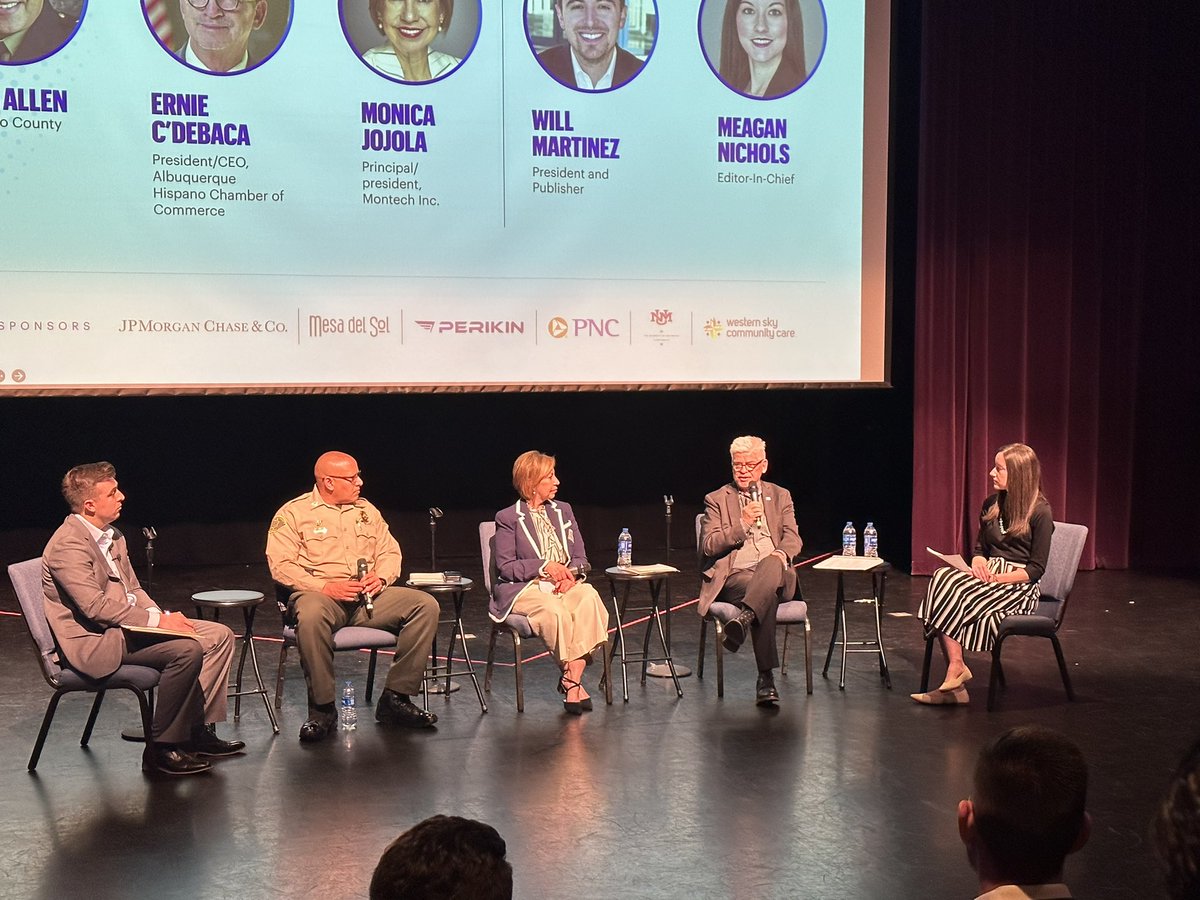 Rhiannon_Samuel's tweet photo. Congrats on your launch of #NewMexicoForward @ABQBizFirst! Excited to see this programming unfold. Great job Will, Meagan and team! https://t.co/OoqRqlvB7N