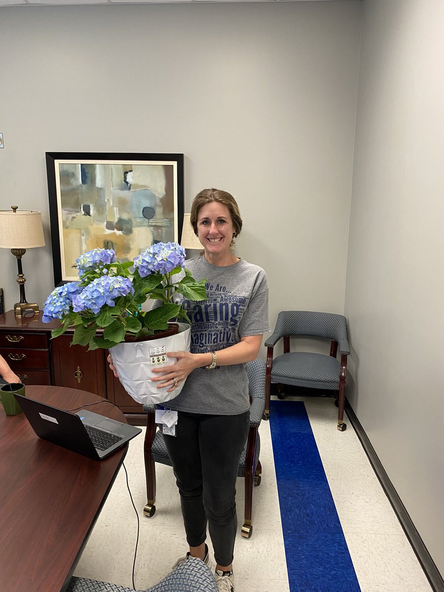 Congratulations to our wonderful O.T., Erin Habe! She is our 2022-23 Support Professional of the Year. <a href="/RockHillSchools/">Rock Hill Schools</a>