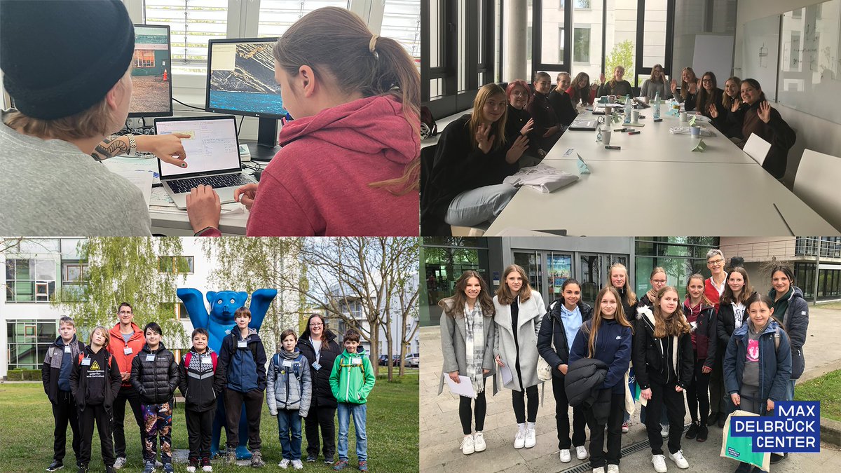 Ein spannender #girlsday &amp; #boysday geht zu Ende! Das #mdcBerlin hat 22 Mädchen und 7 Jungs eingeladen - sie konnten erste Erfahrungen in der #Bioinformatik und #Tierpflege sammeln. Wir freuen uns für alle Teilnehmer*innen und wünschen ihnen viel Erfolg auf ihrem weiteren Weg!