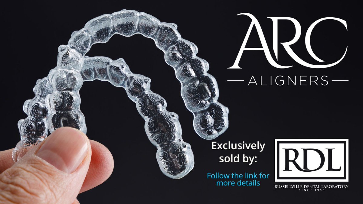 RvilleDentalLab's tweet photo. Updating smiles with ARC Aligners. Follow the link for more details on this product.

https://t.co/H84OGvQqlo

#ortho
#dentalappliance
#updatingsmiles https://t.co/aKgGGkJ281