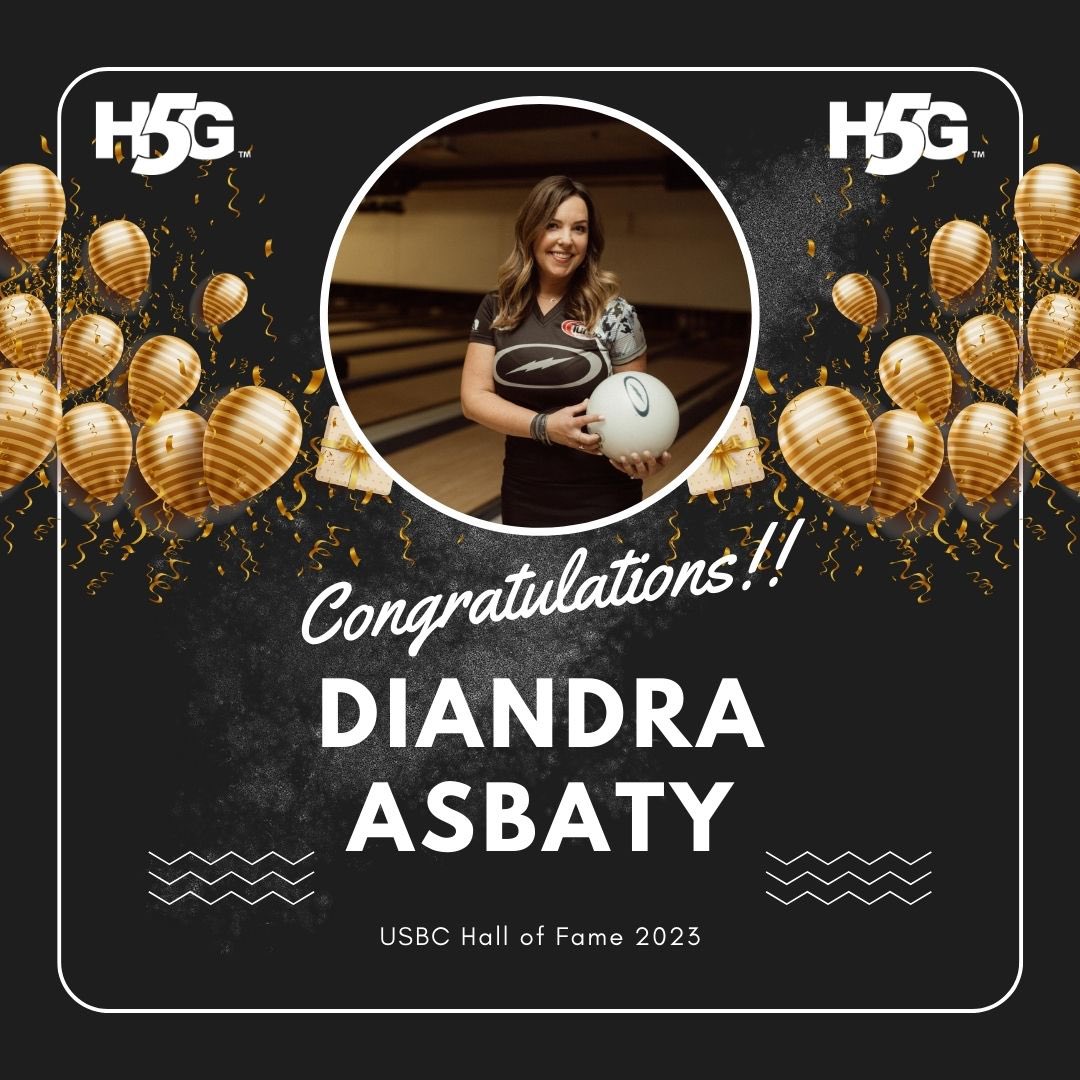 🎉 Let’s Congratulate 🎉 #H5G Staffer Diandra Asbaty on her The Sport of Bowling – USBC 2023 Hall Of Fame Induction this evening! Have an amazing night Diandra! #H5GBowling