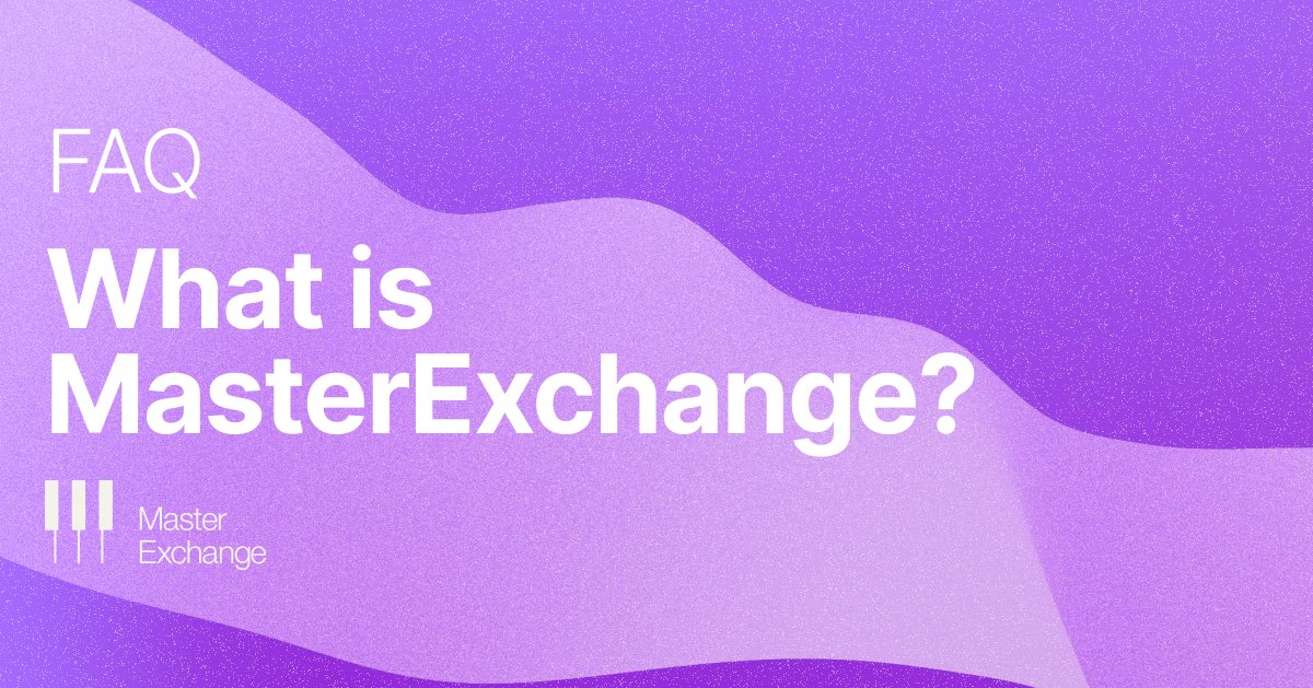 What is @masterexchange_ ?

a 🧵
