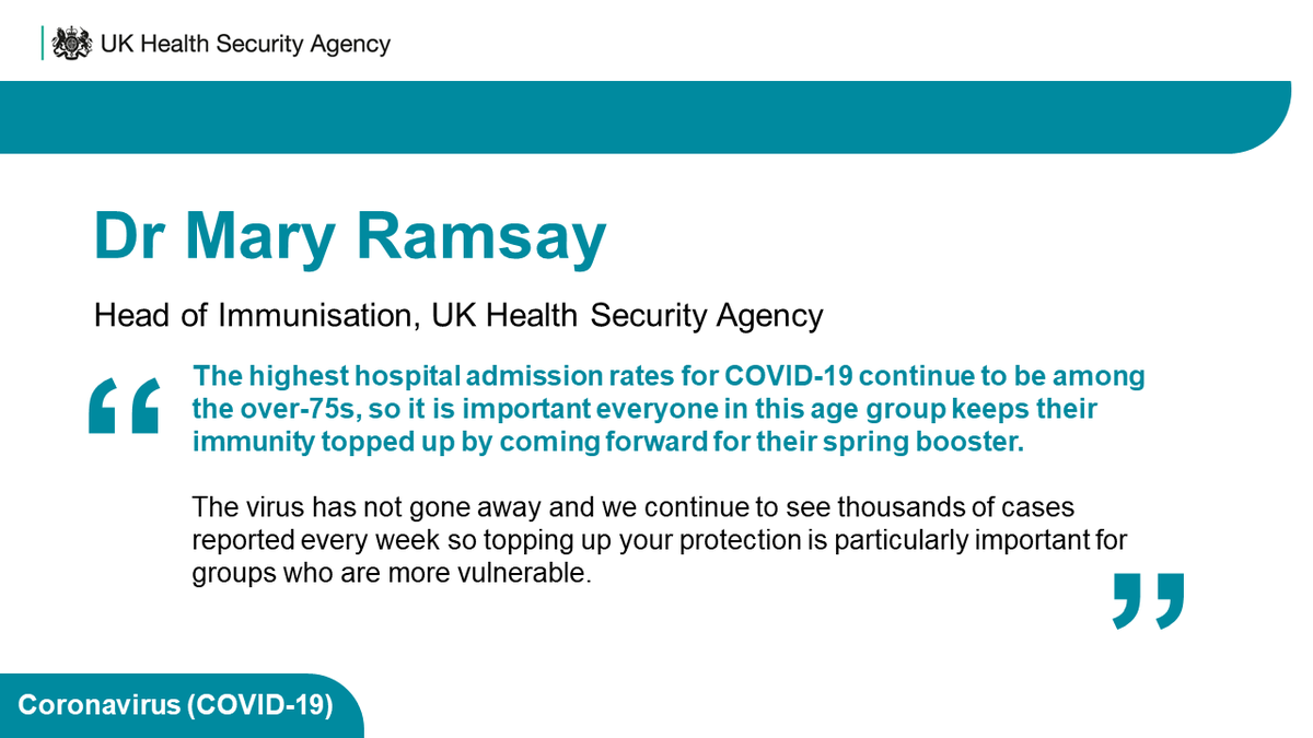Dr Mary Ramsay, Head of Immunisation at UKHSA on this week's report 🔽

Read the full report: gov.uk/government/sta…