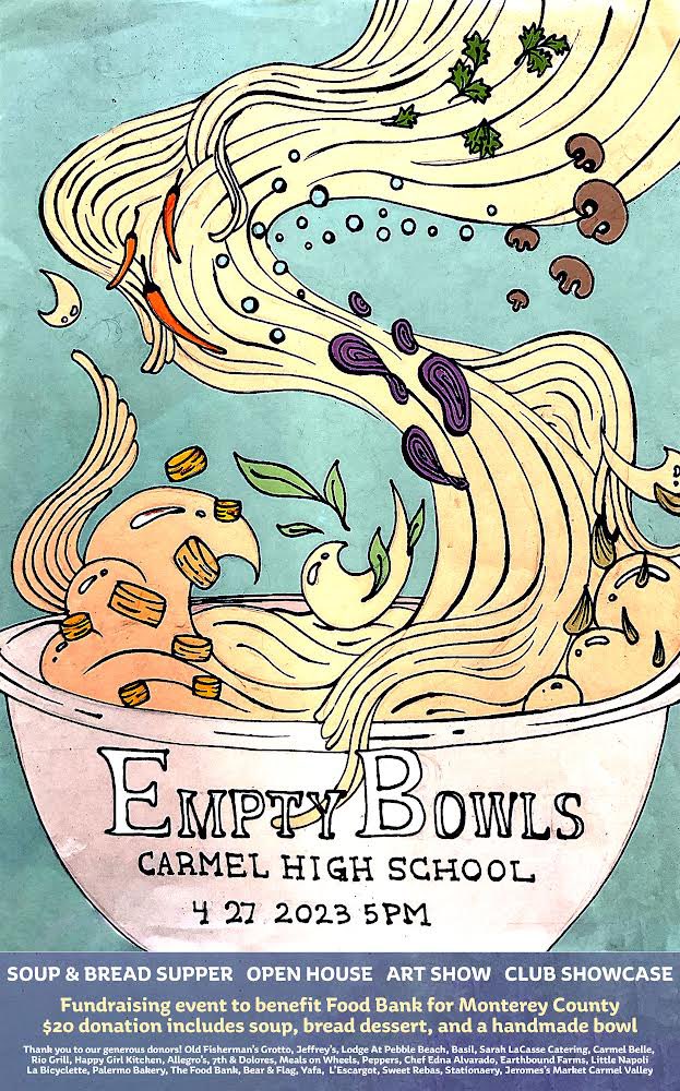 Don’t miss the CHS Open House, Art Show,  Club Showcase and Empty Bowls happening this evening from 5 p.m. - 7 p.m.