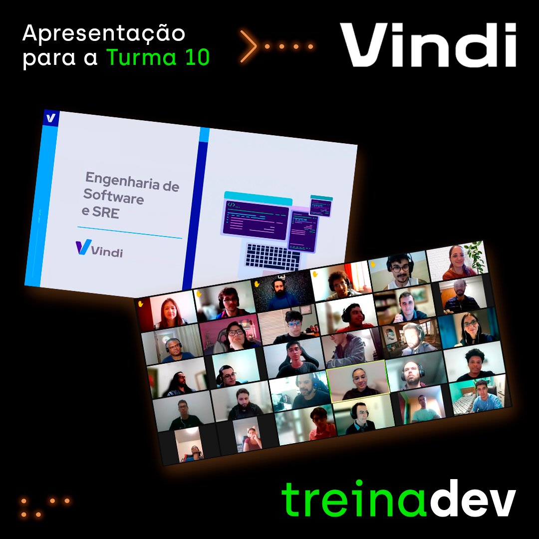 campuscodebr's tweet photo. A primeira empresa a se apresentar para a Turma 10 do @treinadev é a @vindi. 
Apoiadora do programa deste a Turma 1, é referência em ecossistema de pagamentos recorrentes e avulsos. https://t.co/SDLdy02Q7n