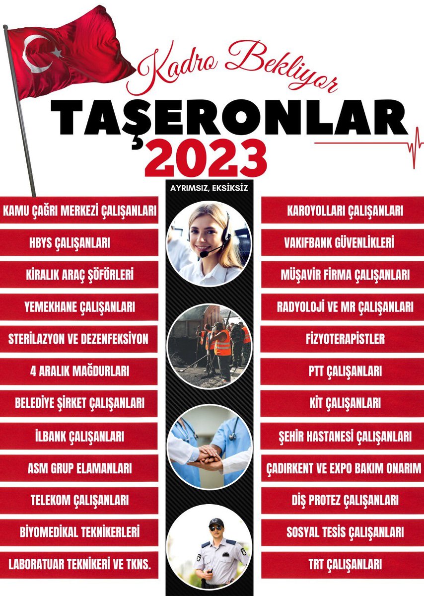 _ErcanOzcelik's tweet photo. Belediye İktisadi Teşekküllerindeki işçiler TAŞERON esaretinden kurtulamadı! 
Eski sorunları aynen devam ediyor!
580 binden fazla BİT İşçisi eksik haklar ve ÇAKMA unvanlar ile iş güvencesiz görev yapıyorlar!
Seçimlere de bu vaziyette girmek istemiyorlar!
Bilginize sunulur!
@RTErdogan @ErbakanFatih @Akparti @rprefahpartisi @uspumorg @taseron06 @BncMedyaHaber