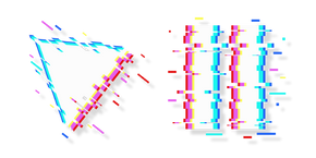 CustomCursor's tweet photo. Are you tired of a standard white cursor and pointer on your PC? Our Play And Stop Button Glitch cursor is designed to solve this problem. #CustomCursor #Cursor #fanart #Glitch #PlayButton #StopButton #unique #blue #pink 
https://t.co/qz3gJvYGIq https://t.co/9125wHG1dM
