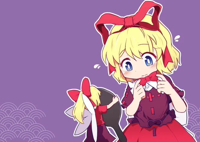メディちゃん タイが曲がっていてよ 