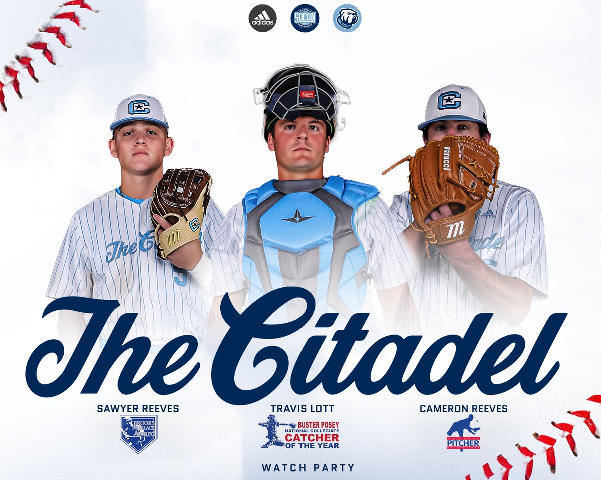 CitadelBaseball's tweet photo. 𝘞𝘢𝘵𝘤𝘩 𝘓𝘪𝘴𝘵 𝘚𝘦𝘢𝘴𝘰𝘯!

#BelieveInUs https://t.co/aayoHL2fDR