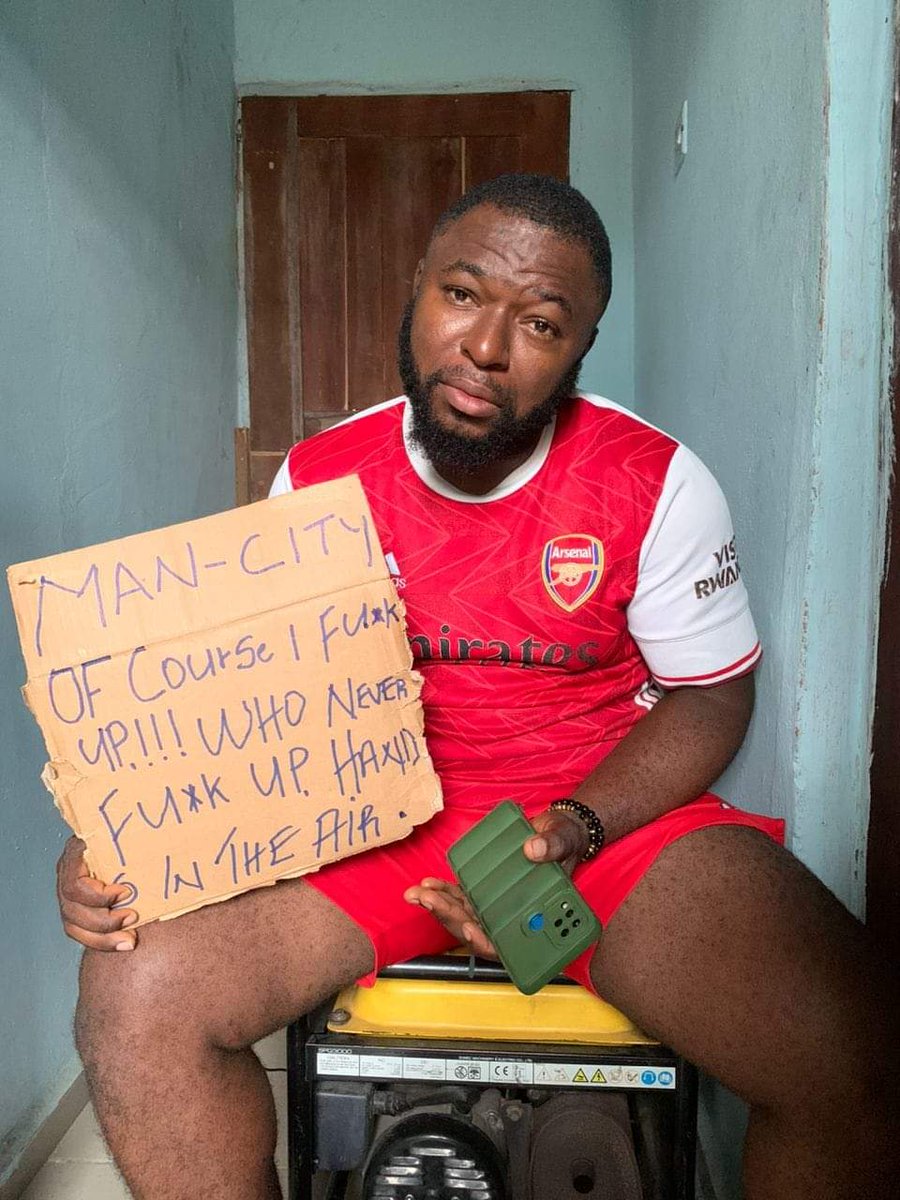 Echendu_Daniel's tweet photo. Manchester City vs Arsenal:

Before 90min       After the 90min https://t.co/n8WrKHNiX4