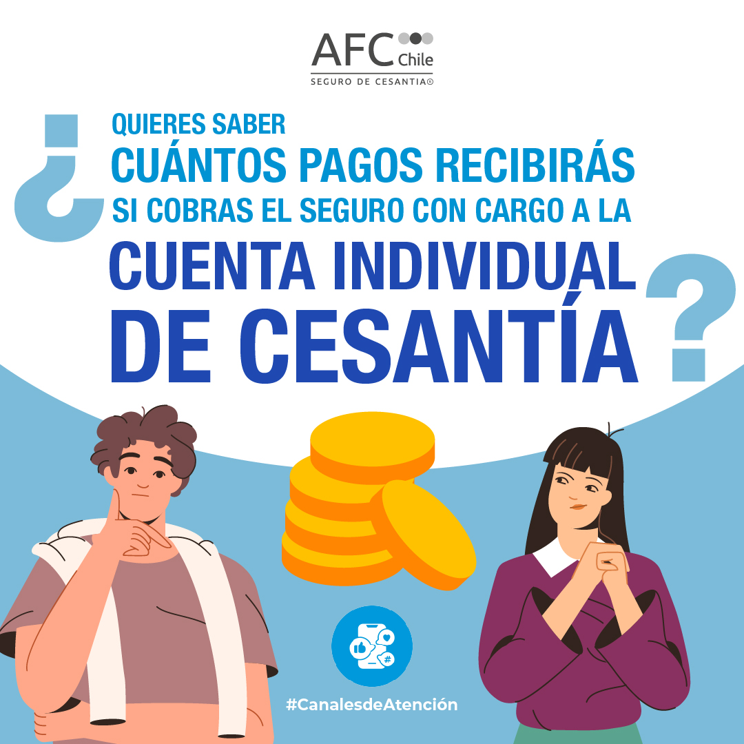 AFC_Chile's tweet photo. 🙌¿Cuáles son los beneficios del #SegurodeCesantía con cargo a la Cuenta Individual de Cesantía?
Además de los pagos recibirás: Cobertura de salud a través de @Fonasa y más.
Conoce los requisitos de cobro aquí 👉 https://t.co/neIhKm70XS
#cesantía #sinpega #desempleo #AFChile https://t.co/wgpM5xyfhS