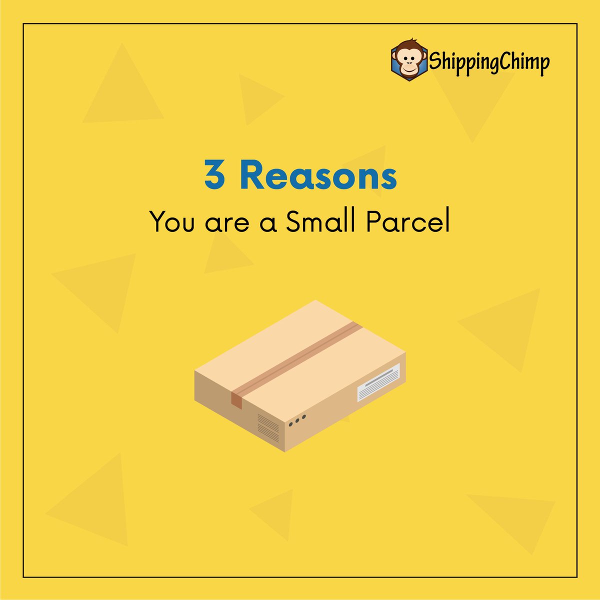 shippingchimp's tweet photo. Can we all be small parcels please? 🥹
Find out if you are!
#ecommerce #smallparcel https://t.co/13Afa1MFBr
