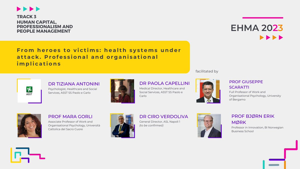 European Health Management Association tweet media