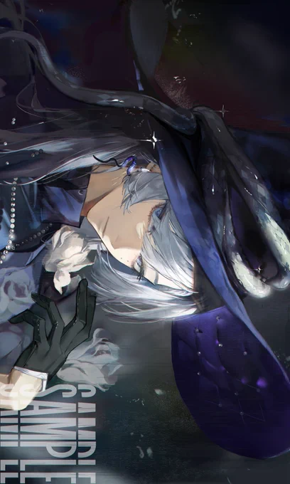 #illustration #commission 月初的一个局部【但是男的好难