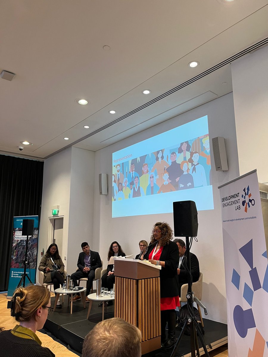 Do we really want images showing people in the depths of despair? asks <a href="/LenaBheeroo/">Lena 🧘🏽‍♀️🤹🏽‍♀️</a> Mentions <a href="/SkollFoundation/">Skoll Foundation</a> work of shifting from 'telling' to listening' in messaging  <a href="/bondngo/">Bond</a> @charitysowhite @raceequityindex #DevEngage