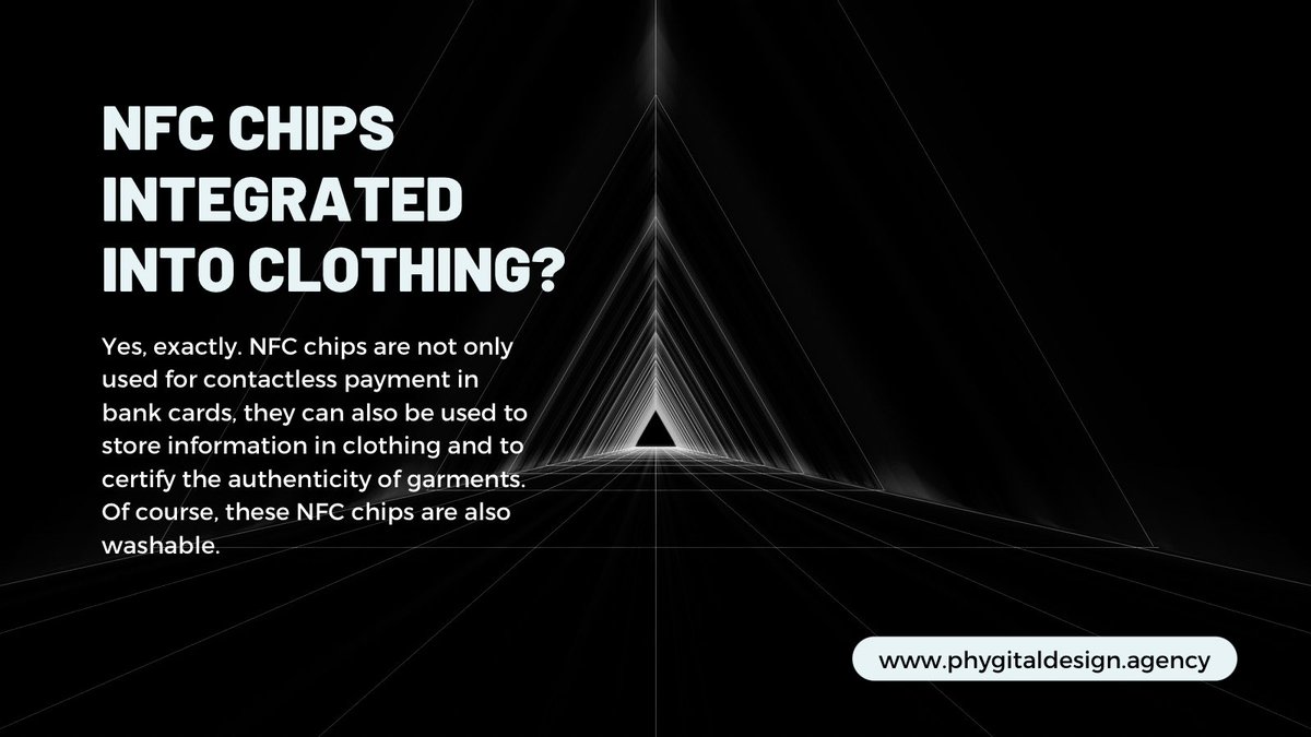 phygital_design's tweet photo. Let us advise you on the added value of NFC technology for your fashion label. 💾💻

Simply book an appointment via the link below: https://t.co/iqsu1BuLlR

#NFC #digitalfashion #fashion #phygital https://t.co/BD5KwUjou4