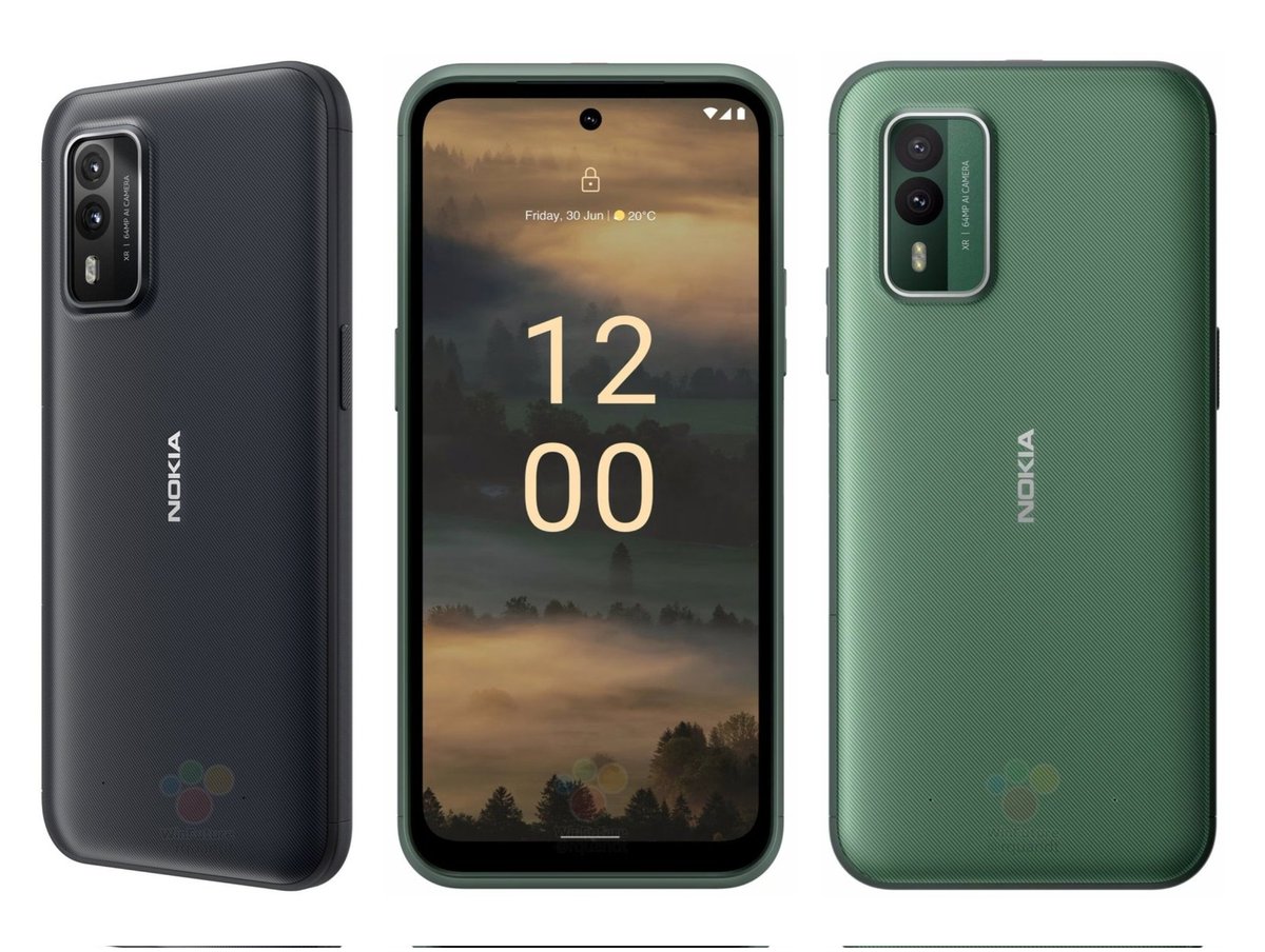 Nokia XR21 (Sentry) 5G, rugged phone From Nokia specifications.

6.49' 120Hz LCD 2400x1080p display, Gorilla Glass Victus
Snapdragon 695
64+8MP Rear, 16MP Front
4800mAh battery, 33W charging
6GB of RAM, 128GB of storage 
IP68 Rating

#Nokia [1/2]