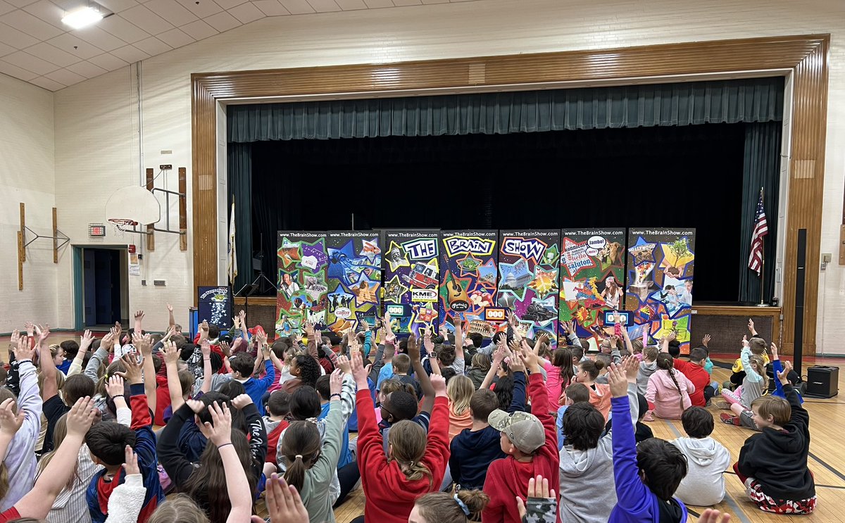 Thank you PTO for fun at the Brain Show today!