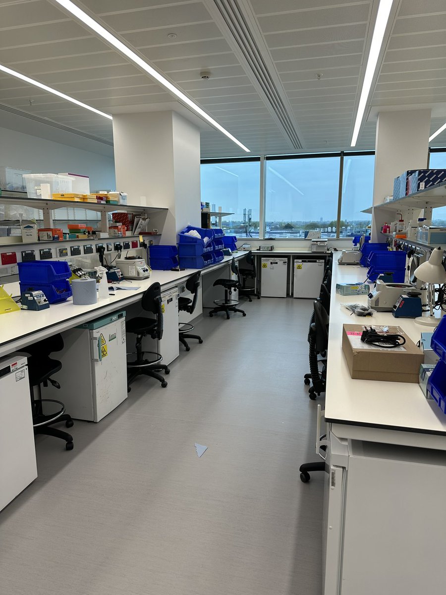 Our laboratory is set up in the new building with panoramic views across Cheshire and Lancashire from the fifth floor.