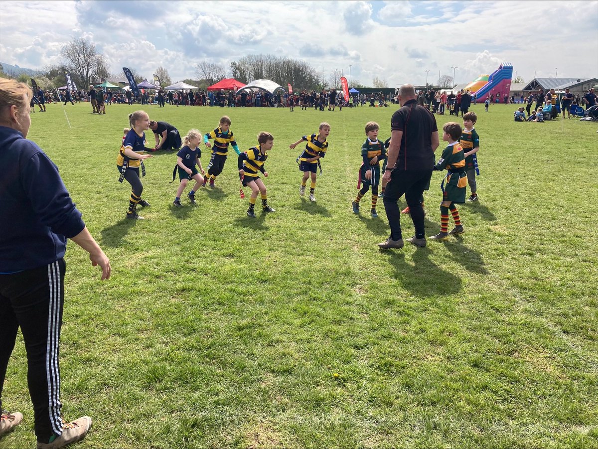 HighHamSports's tweet image. Great to see future rugby stars playing for club sides outside school! Well done to all our pupils who took part in the games at Cheddar RFC.