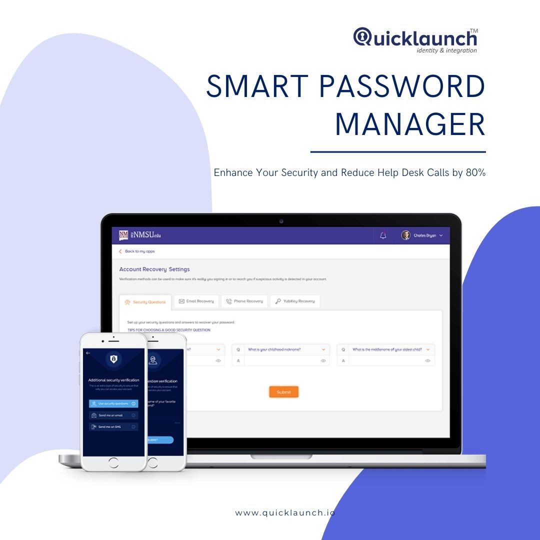 QLSSO's tweet image. Do you know a smarter way to manage your organization's #passwords? Look no further than Smart Password Manager! Say goodbye to password-related incidents and hello to Smart Password Manager. Try it today! 
hubs.ly/Q01M3C_80 

#Trustworthy  #Securelogin #QuickLaunch