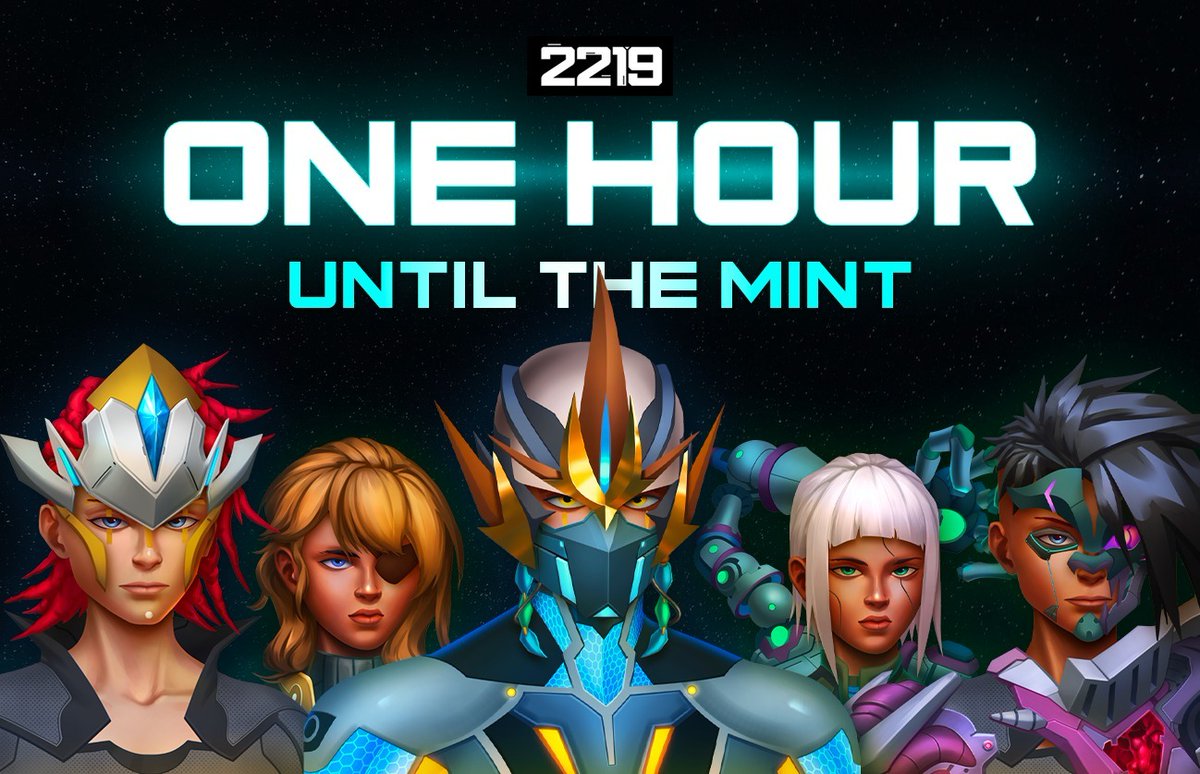 Mechapilots ! 
Only one hour left until the VIP mint ! Who's ready?

Mint Date: Today🦾
VIP WL: 12-2pm EDT (4-6pm UTC)  
Regular WL: 2-4pm EDT (6-8pm UTC)  
Public: 4pm EDT (8pm UTC)

See you on the battlefield.