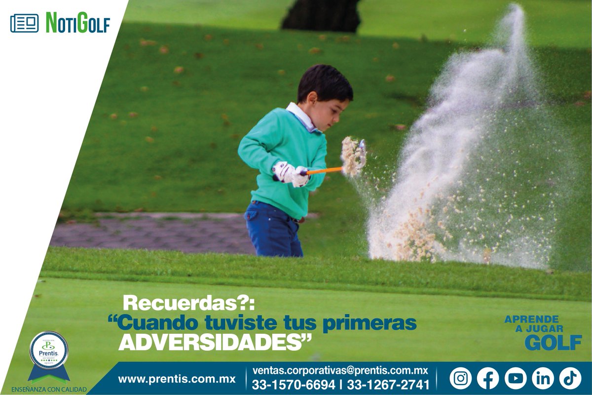 PrentisGolf's tweet photo. 🏌🏽⛳🏌🏽‍♂️ La adversidad se demuestra cuando, al tener una situación difícil, la conviertes en una oportunidad.

"FELIZ MES DEL NIÑO" 🏌🏽⛳🏌🏽‍♂️

#adversidad #prentisgolf #soyprentis
Informes: https://t.co/tUbmYsKoeT
Telefonos: 33-1570-6694 y 33-1267-2741 https://t.co/CzHCSswJmf