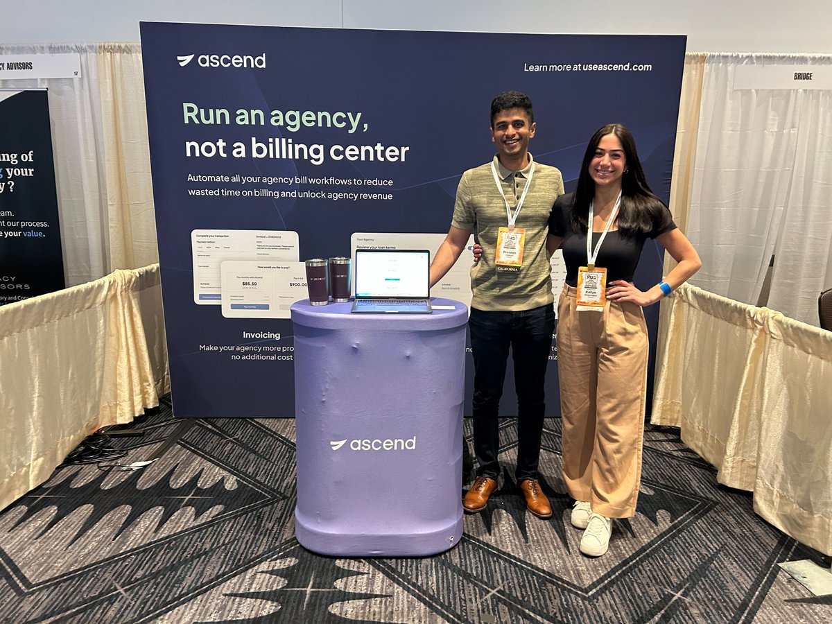 useascend's tweet image. If you&apos;re at #HUG2023, swing by our booth (16) to say hi! Learn more about how our integration with @HawkSoft  drastically reduces the administrative burdens dealing with agency bill transactions.