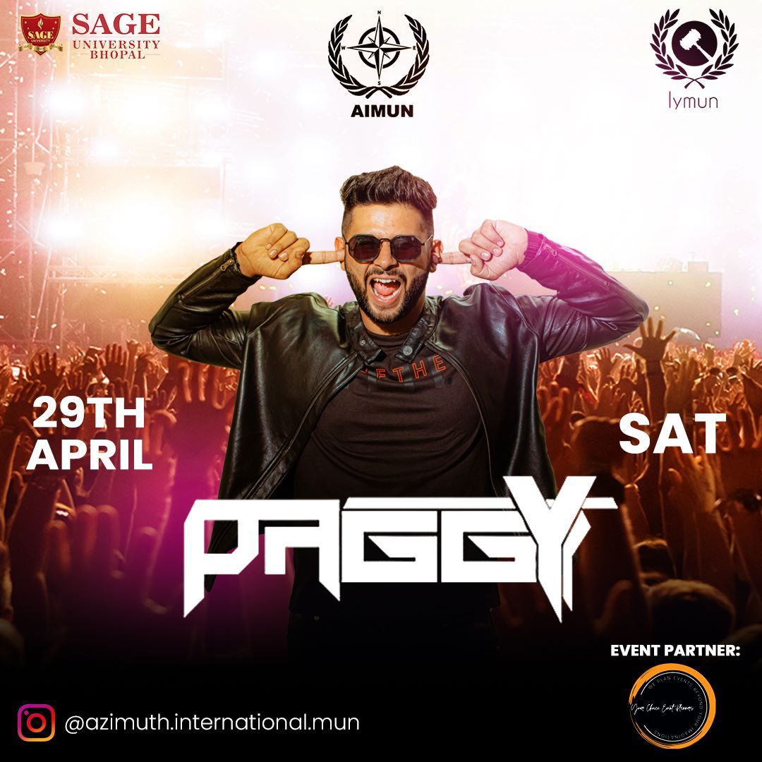 SageUniBhopal's tweet photo. Unwind while grooving to the beats! Be a part of euphoria and exhilaration at DJ Nights.
___
#AIMUN #VoiceToBeHeard #DJNight #Conference #SAGEUniversity #Prizes #DebatesAndDiscussion #SUB #SAGEUniversityBhopal https://t.co/y0paeB4ebh