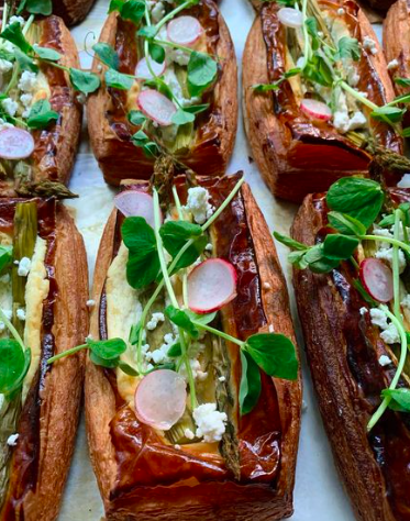 The Green House Bakery is back this Saturday, April 29th starting at 10A. 

Lots of pastries for first come first served &amp; box pick up is from 10-11:30A. Preorders open tonight (4/27) @ 8P on hotplate.com/greenhouse

5256 BELVEDERE ST.
OAKLAND 94601
Cash, Card, and Venmo accepted