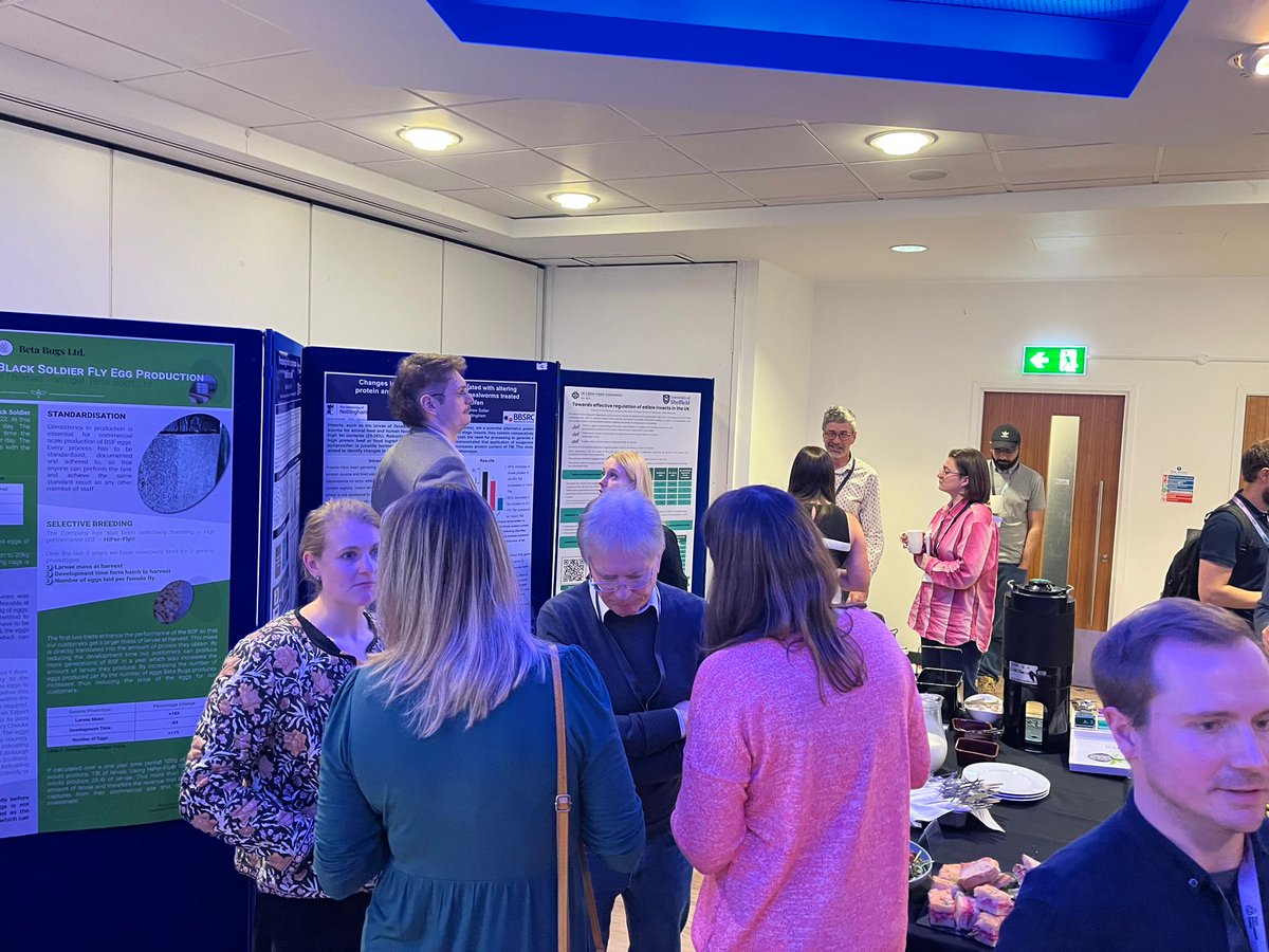 RoyEntSoc's tweet photo. Thank you all in attendance for the #Inects as Food &amp; Feed #IAFF23 #Hybrid #Conference

Thread⬇️

@InstarFarming @betabugsltd @ENTOCYCLE @FeraScience @foodgov @FlyFeed_eco @PFI_tweets @BBSRC @innovateuk @IPIFF_org @insectdoctors @MichelmoresLaw #Entomology #Science @mshedbristol https://t.co/5mIUd4VmjT