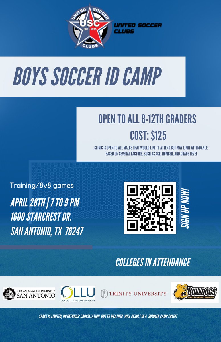 UnitedSoccerClubsTX tweet media