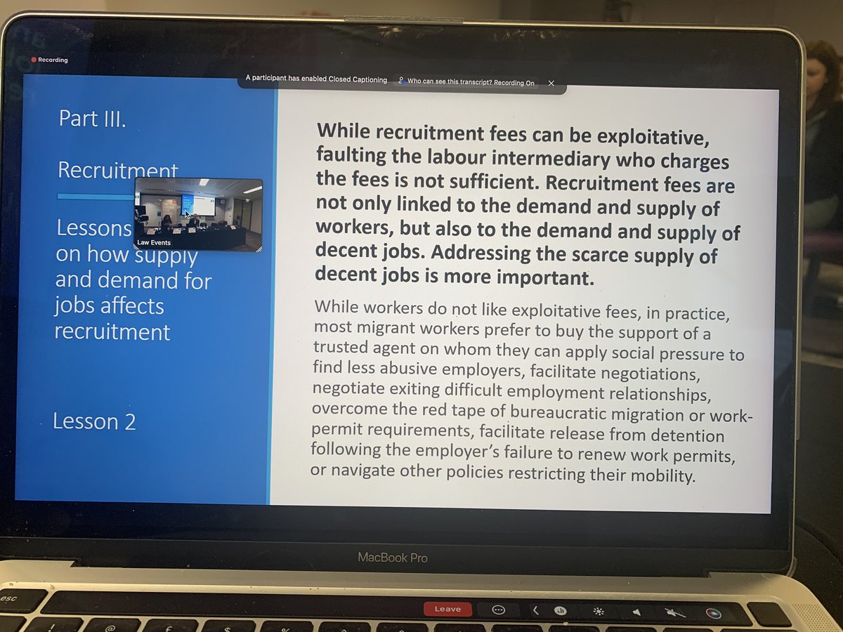 pkotiswaran's tweet photo. Step away from criminalising intermediaries who may perform a valuable function in the labour market @FCDOResearch @ILO_EndSlavery #workinfreedom https://t.co/LIRtO5q569