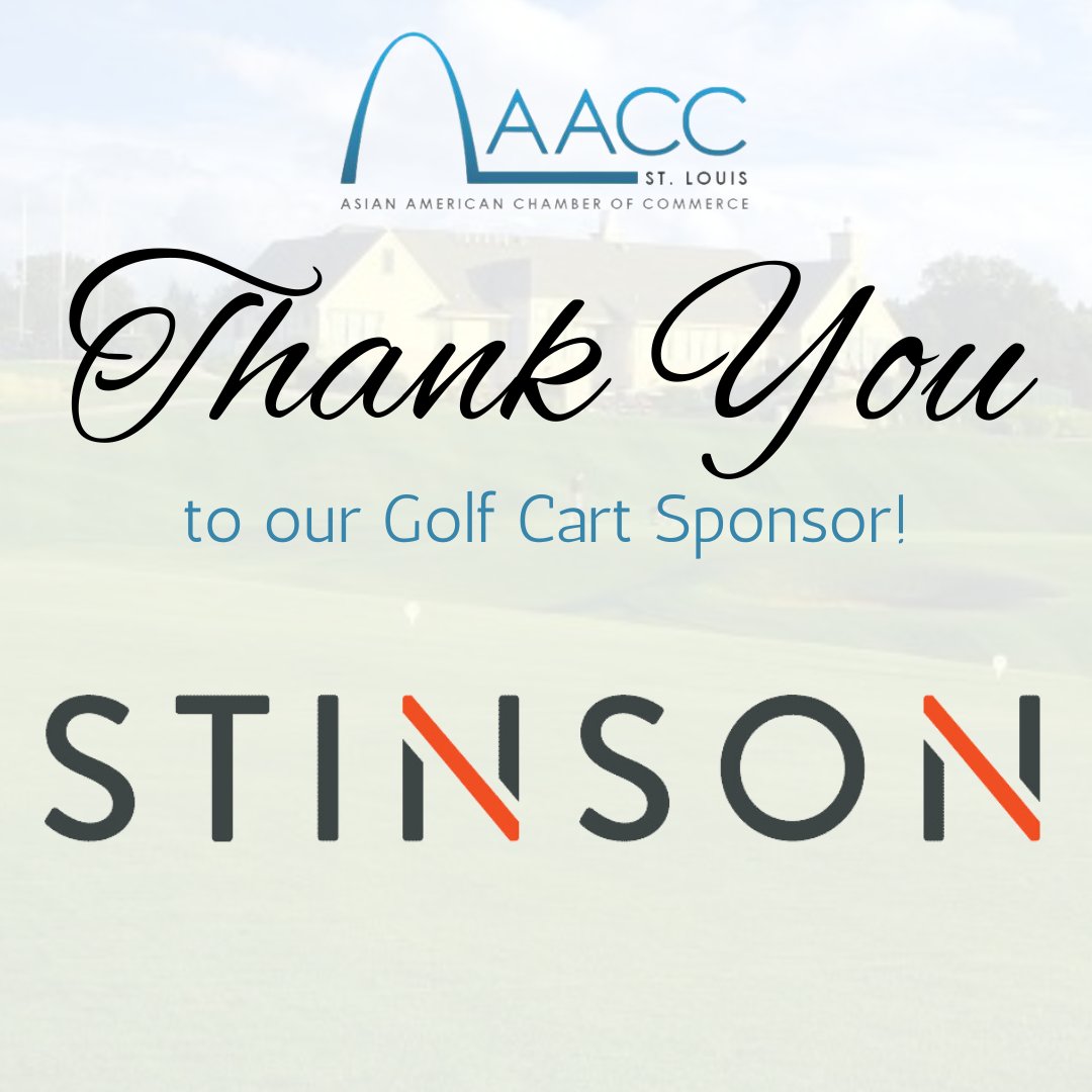 AACCSTL's tweet image. We are SO thankful for our Golf Cart Sponsor, Stinson, for supporting us and helping make our upcoming golf tournament a success! 🎉 Check out the registration link for more info: ow.ly/J9N450NREcY #GolfTime 🏌️