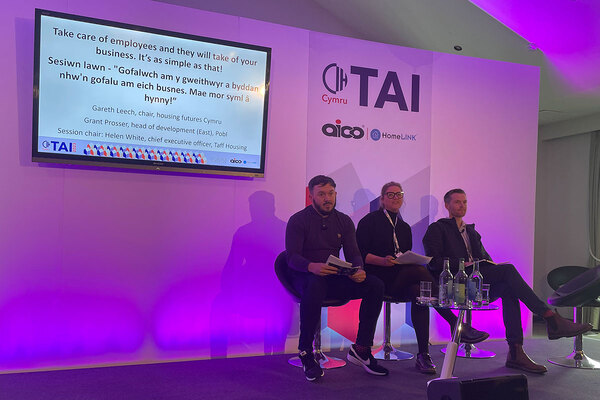 insidehousing's tweet photo. Frontline staff in Wales need better pay, support and training, delegates told https://t.co/Dq2et9h5V0 #ukhousing https://t.co/1XClSbfF0M