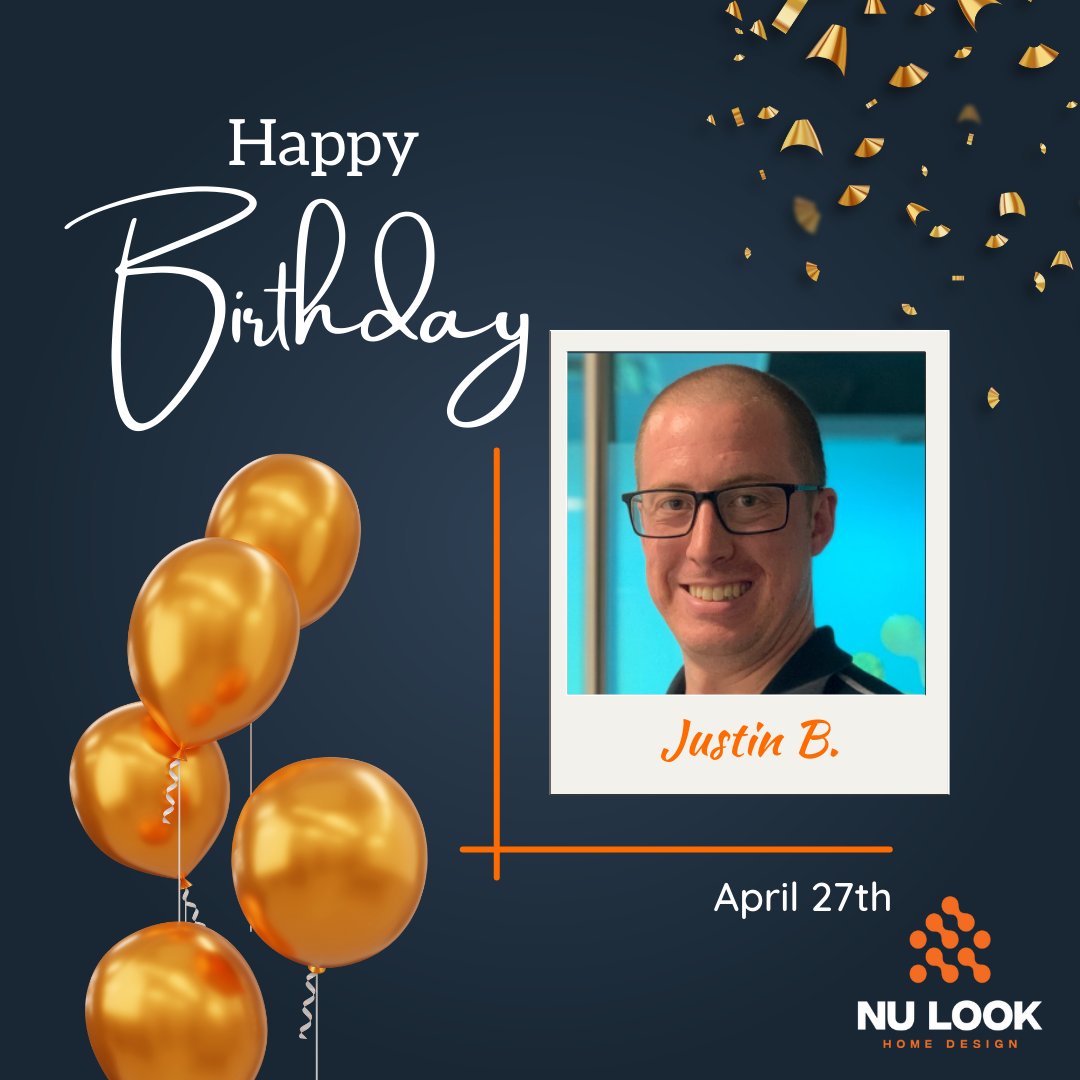 NuLookHome's tweet photo. Happy Birthday to Assistant Production Manager, Justin B! Enjoy your upcoming trip to Ireland! We're not jealous at all ....

#MeetTheTeam https://t.co/vpYeJwDRW7