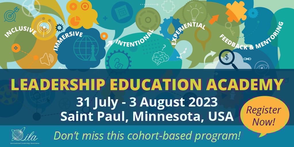 Seats are filling up quickly for ILA's 6th Leadership Education Academy (31 July to 3 August, Saint Paul, Minnesota, USA). Register now before it's too late! hubs.la/Q01MYSrc0 #ILA2023LEA #leadershipconference  <a href="/LeadEducatorPod/">Leadership Educator</a> <a href="/NetworkLS/">Network of Leadership Scholars</a>