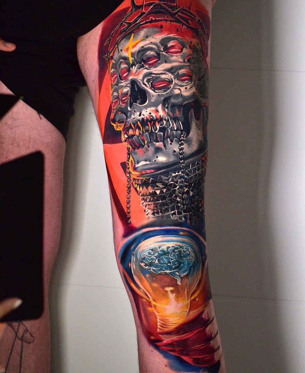 KillerInkTattoo's tweet photo. Incredible leg sleeve in progress from Maya Sapiga with World Famous Limitless!
https://t.co/XJo5Rsav07
https://t.co/gHPXD8TQDB
#tattoo #colourwork #wip #tattooed https://t.co/QGQMHUjF7L