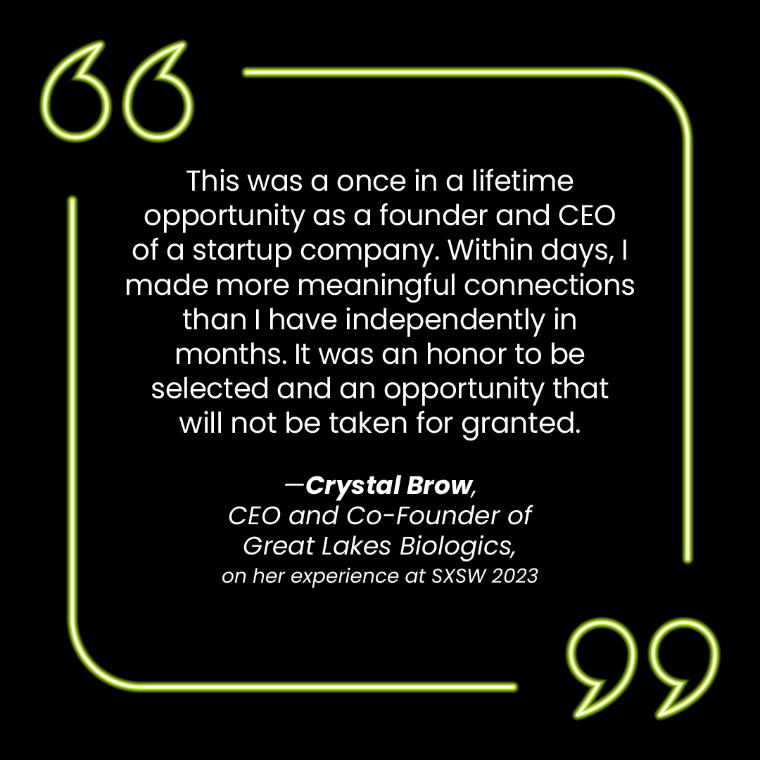 venture313's tweet photo. #TBT when you're a founder supported by Venture 313 and you attend @sxsw with @techtowndetroit, the opportunities are endless.

Learn more:  https://t.co/8NWuZjmtrL

#Detroit #entrepreneurs #networking https://t.co/qZYeo8gvJg