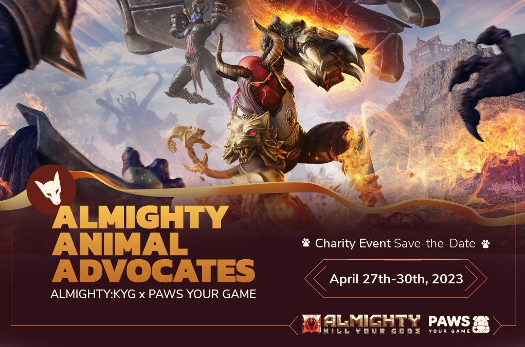 Tonight we raise money! 

For <a href="/PawsYourGame/">🎮 Paws Your Game 🐾</a> x <a href="/vs_evil/">Versus Evil 🛡️</a> 

💜 Dbd and other games! 

6pm cst. ✨