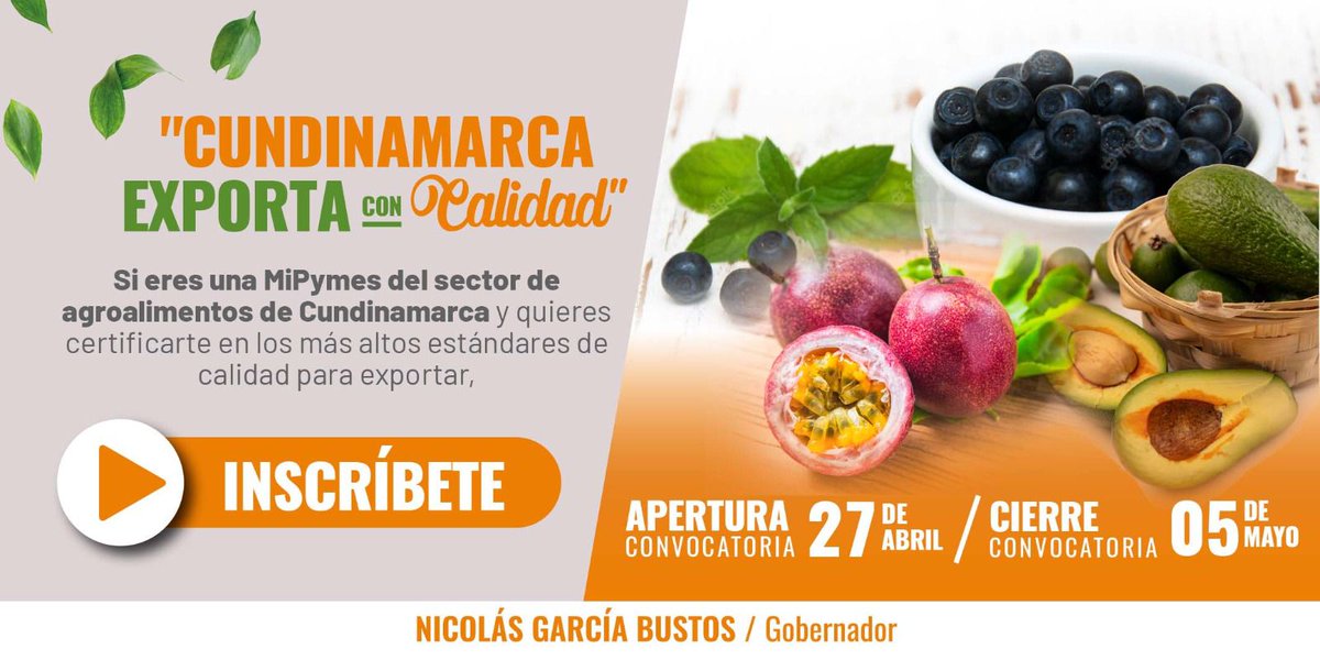 Secretaría de Asuntos Internacionales Cundinamarca tweet media