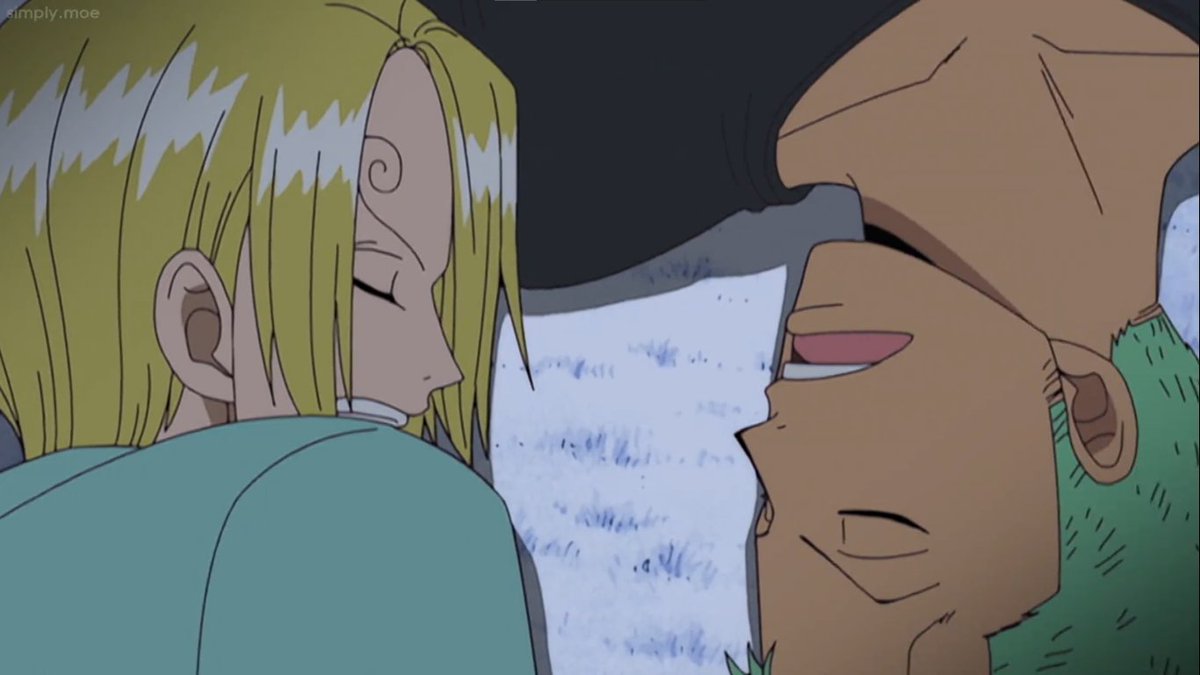 ichigoginchan's tweet photo. zoro and sanji sleeping next to each other is one of my fav genres of zosan https://t.co/Qg6yYrMal4