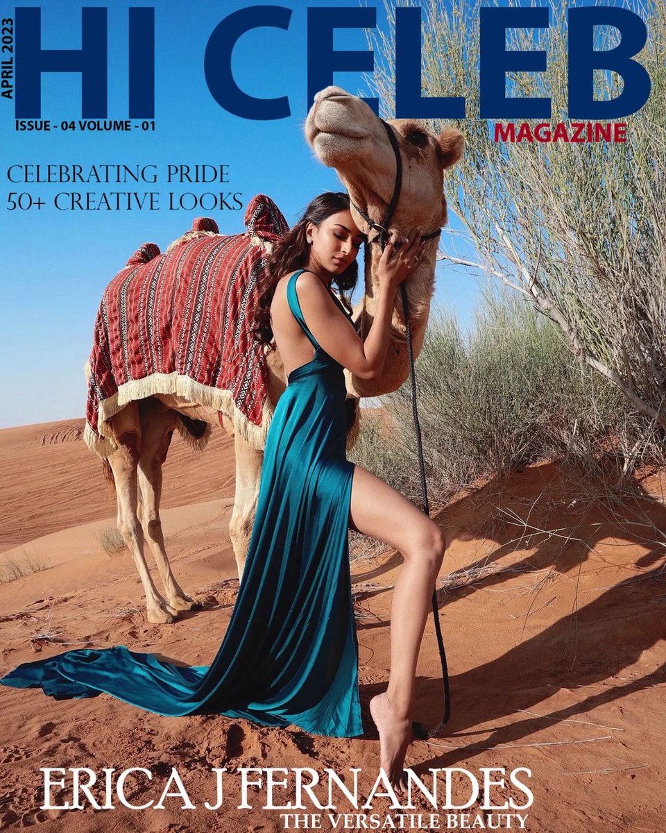 RealKhabriBhai's tweet photo. Bold and Sensational ITV Queen #EricaFernandes on the cover of HI CELEB MAGAZINE APRIL 2023 ISSUE https://t.co/ZRA9UaKWtl