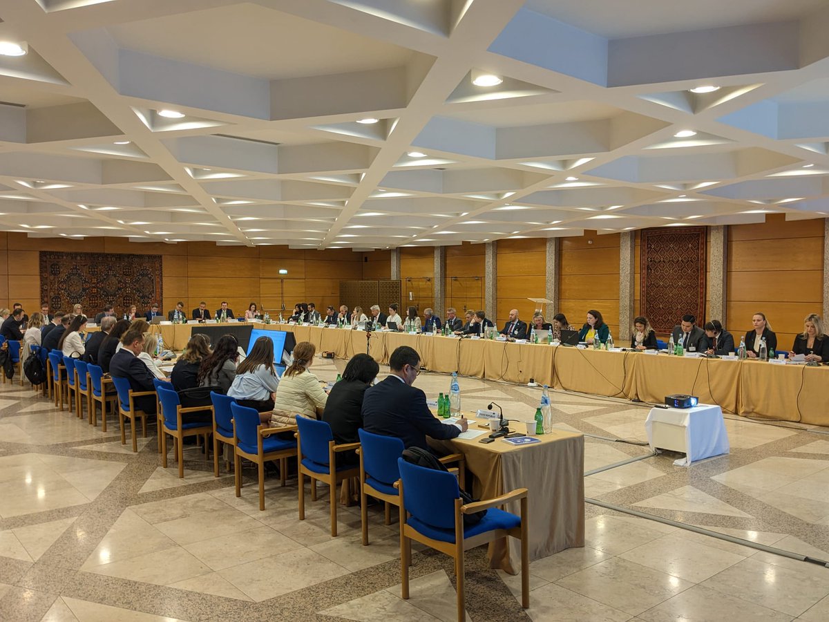 ICMPDinEECA's tweet photo. The Prague Process Senior Officials' Meeting kicked off in Lisbon 🇵🇹  to discuss the way forward for implementing priorities and actions outlined in the two Ministerial documents - the Ministerial Declaration and #PragueProcess Action Plan 2023-27 adopted on 10/2022
#migration https://t.co/VRaG75NW46