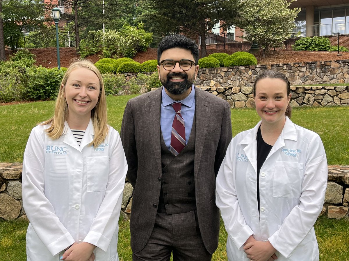 UNC Dept of Pathology and Laboratory Medicine (@uncpathology) on Twitter photo 2023 Chief residents Dr. Katie Saunders <a href="/KatieSaundersDO/">Katie Saunders, DO</a> and Dr. Dawn Harter pictured with Dr. Kamran Mirza <a href="/KMirza/">Kamran Mirza MD PhD - کامران مرزا</a> from <a href="/loyolapathology/">Loyola Pathology & Laboratory Medicine</a>, joining us as <a href="/UNCPathology/">UNC Dept of Pathology and Laboratory Medicine</a> 10th annual Bouldin Visiting Professor 2023 Chief residents Dr. Katie Saunders <a href="/KatieSaundersDO/">Katie Saunders, DO</a> and Dr. Dawn Harter pictured with Dr. Kamran Mirza <a href="/KMirza/">Kamran Mirza MD PhD - کامران مرزا</a> from <a href="/loyolapathology/">Loyola Pathology & Laboratory Medicine</a>, joining us as <a href="/UNCPathology/">UNC Dept of Pathology and Laboratory Medicine</a> 10th annual Bouldin Visiting Professor